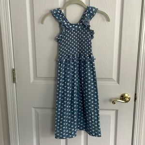Girls Hartley Chambray Romper - Size 6